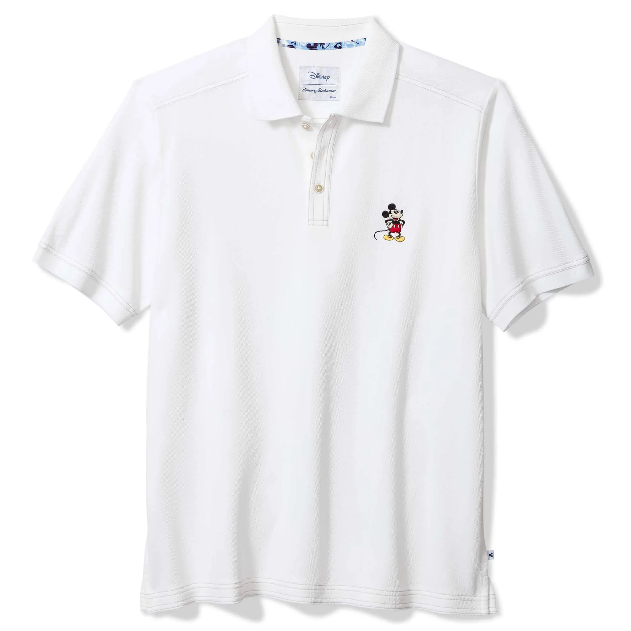 Tommy Bahama Men's IslandZone Disney Magical Mouse Polo Shirt - Bright White Mens Tommy Bahama