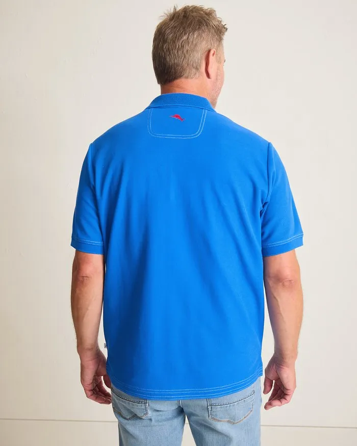 Tommy Bahama Men's IslandZone Disney Magical Mouse Polo Shirt - Victoria Blue Mens Tommy Bahama