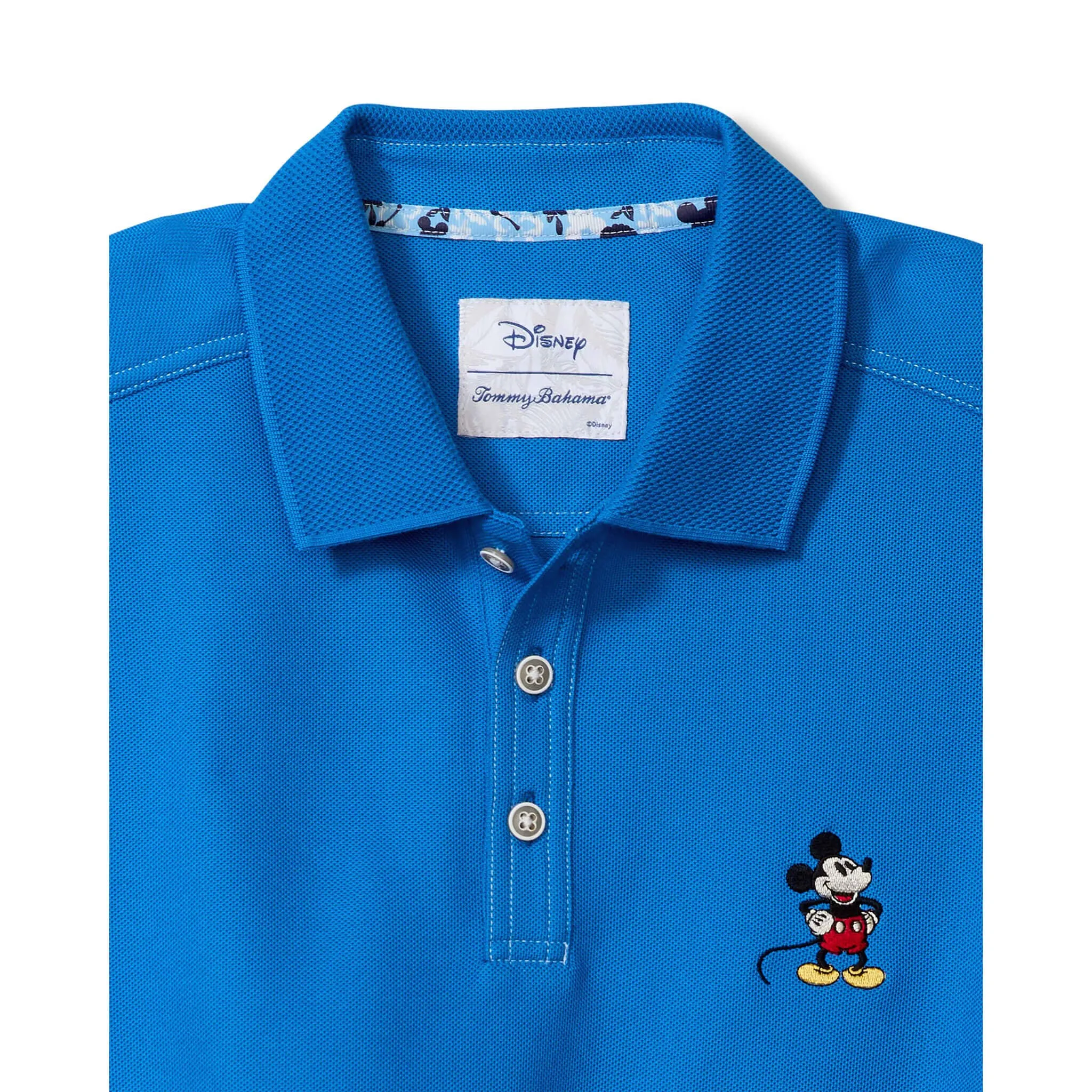 Tommy Bahama Men's IslandZone Disney Magical Mouse Polo Shirt - Victoria Blue Mens Tommy Bahama