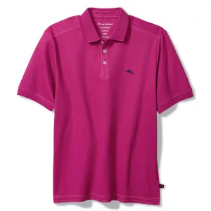 Tommy Bahama Men's IslandZone Emfielder 2.0 Polo Shirt - Fuchsia Red Mens Tommy Bahama