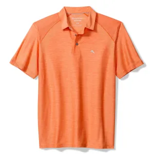Tommy Bahama Men's IslandZone Palm Coast Pro Polo Shirt - Rumba Orange Tommy Bahama Clothing