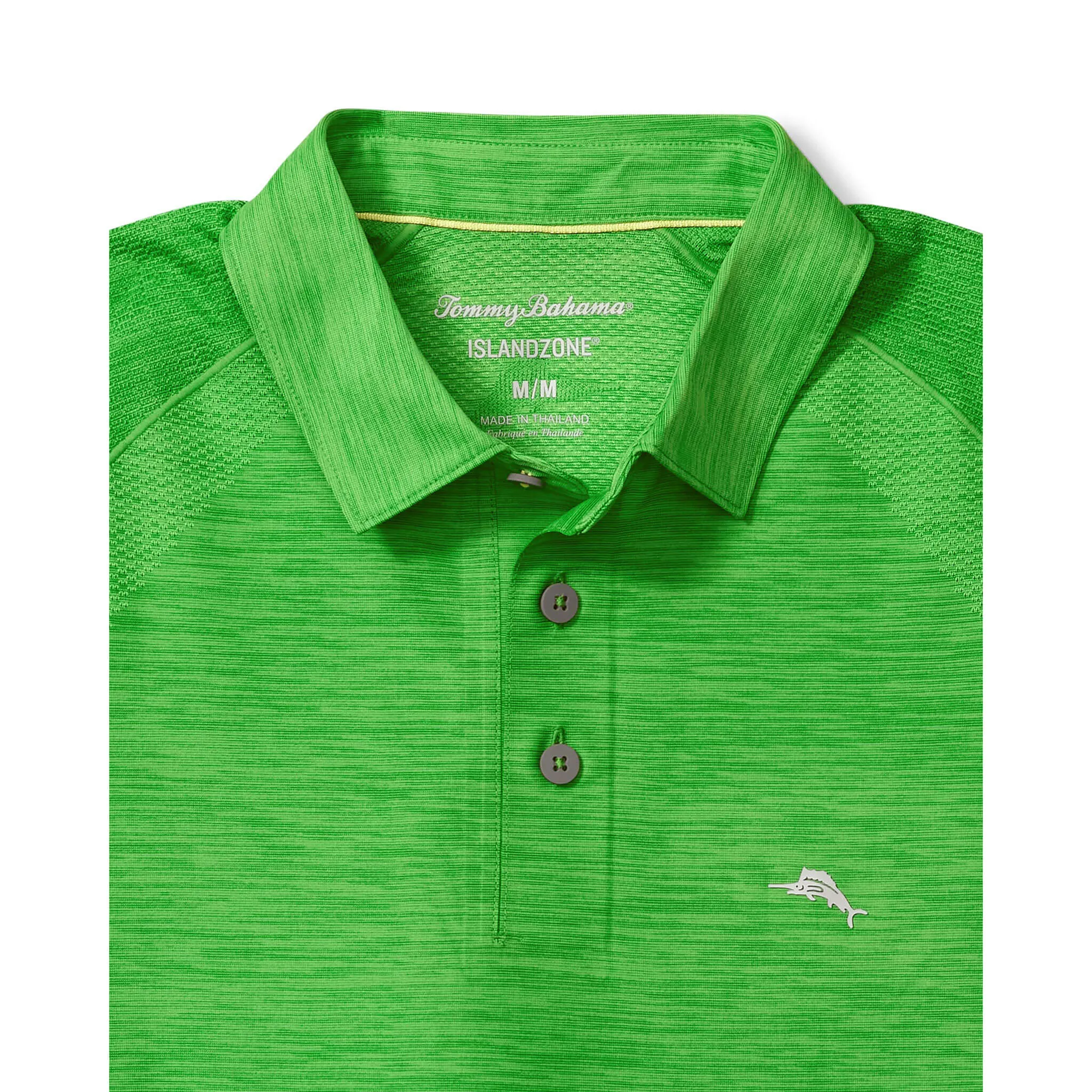 Tommy Bahama Men's IslandZone Palm Coast Pro Polo Shirt - Vibrant Green Tommy Bahama Clothing