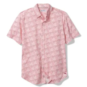 Tommy Bahama Men's IslandZone San Lucio Tri Leaf Geo Camp Shirt - Hula Tommy Bahama Clothing