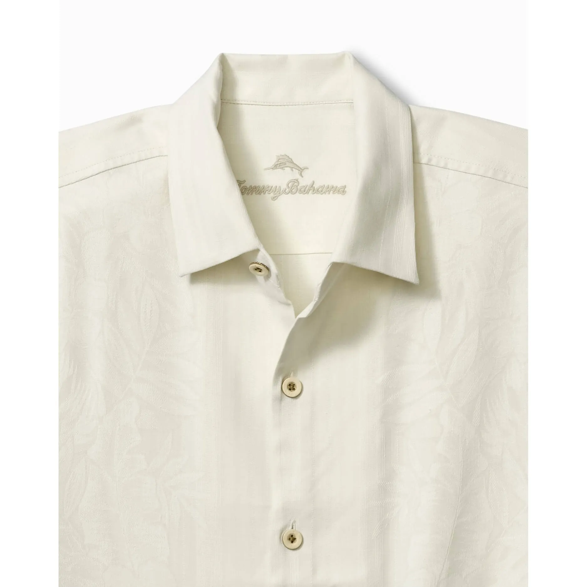 Tommy Bahama Men's Maui Border Silk Camp Shirt - Continental Mens Tommy Bahama