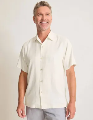 Tommy Bahama Men's Maui Border Silk Camp Shirt - Continental Mens Tommy Bahama