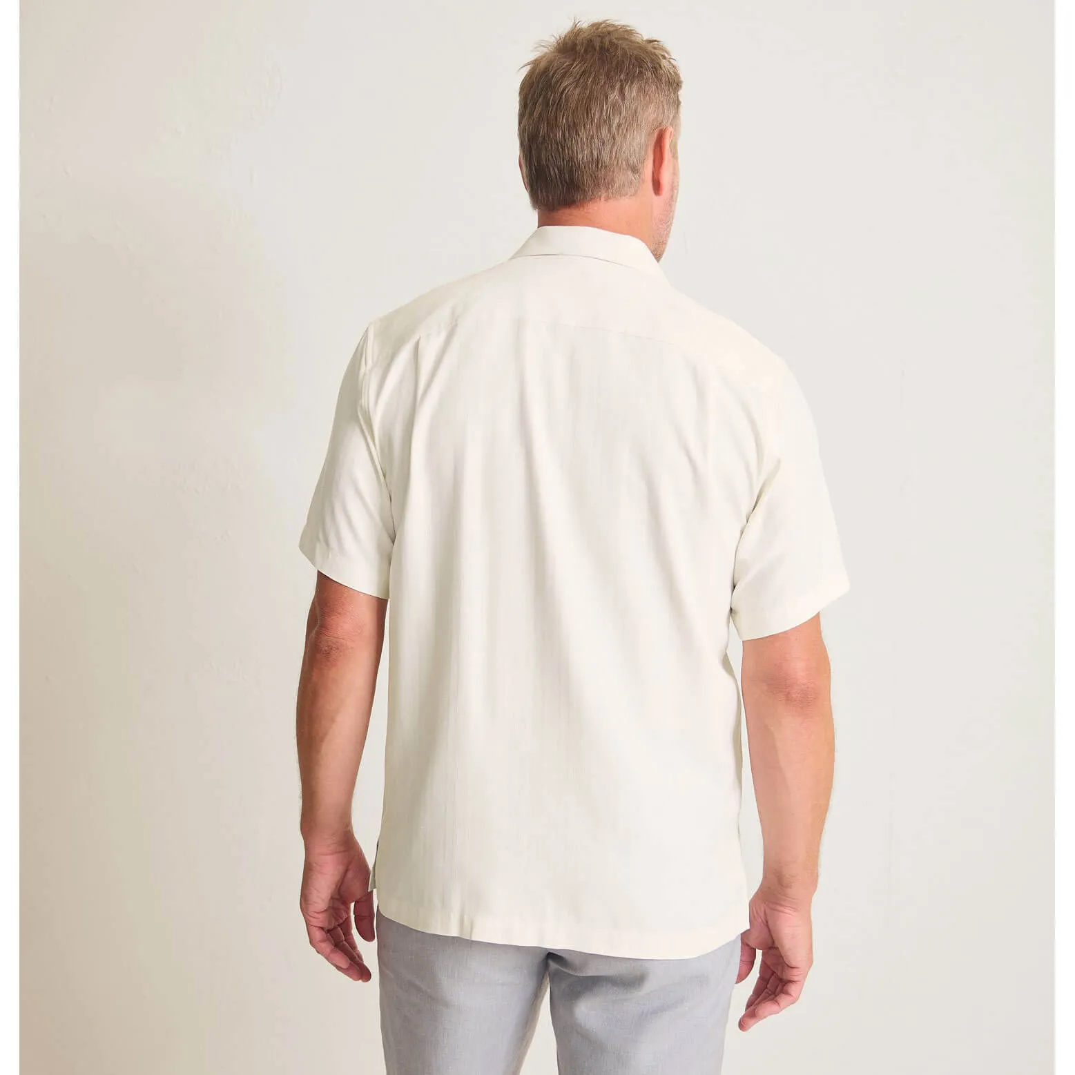Tommy Bahama Men's Maui Border Silk Camp Shirt - Continental Tommy Bahama Clothing