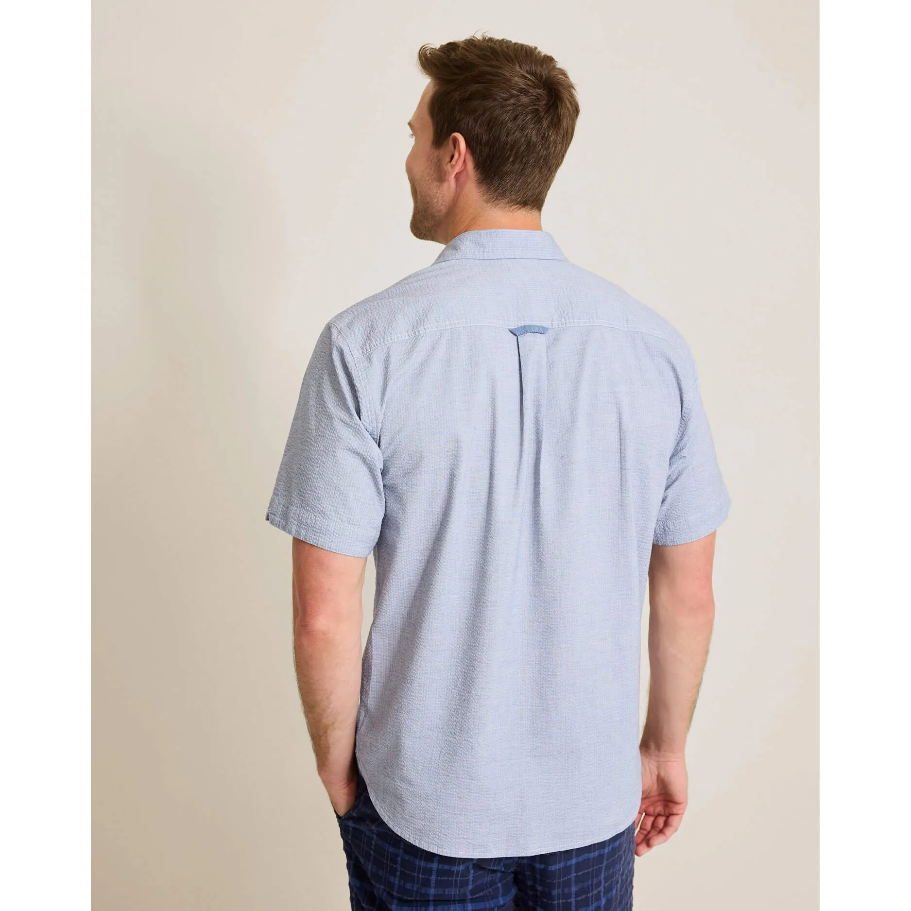 Tommy Bahama Men's Nova Wave Camp Shirt - Chambray Blue Mens Tommy Bahama