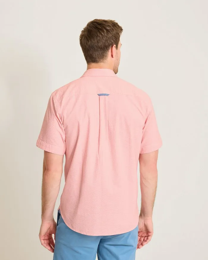 Tommy Bahama Men's Nova Wave Camp Shirt - Pure Salmon Mens Tommy Bahama