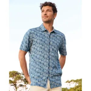 Tommy Bahama Men's Palm Grotto Camp Shirt - Faded Indigo Mens Tommy Bahama