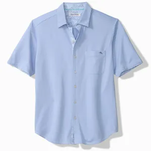 Tommy Bahama Men's San Lucio Tri Leaf Geo Happy Camp Shirt - Rip Tide Tommy Bahama Clothing