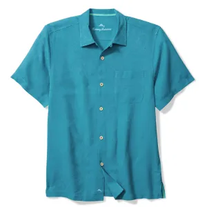 Tommy Bahama Men's Tropic Isles Silk Camp Shirt - Ocean Tropic Mens Tommy Bahama