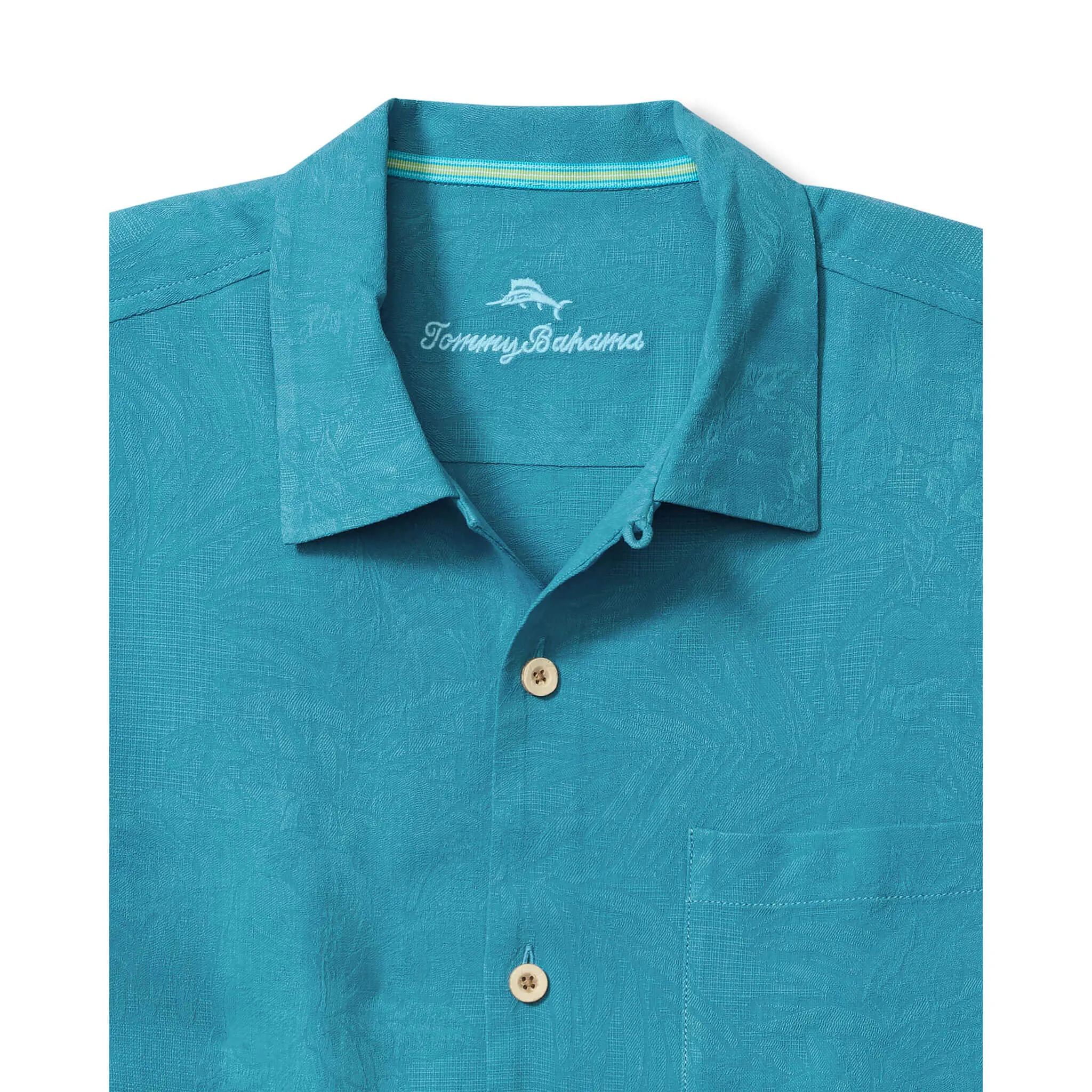 Tommy Bahama Men's Tropic Isles Silk Camp Shirt - Ocean Tropic Mens Tommy Bahama
