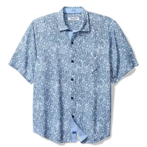 Tommy Bahama Men's Veracruz Cay Sand Dollar Camp Shirt - Cloud Nine Blue Mens Tommy Bahama