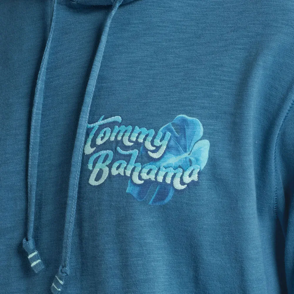 Tommy Bahama Moonlight Paradise Lux Hoodie T-Shirt - Kingfish Mens Tommy Bahama