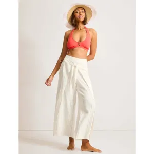 Tommy Bahama Mykonos Textured Sarong Pant Cover Up - Coconut Tommy Bahama Clothing
