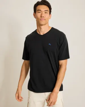 Tommy Bahama New Bali Skyline V-Neck T-Shirt - Black Mens Tommy Bahama