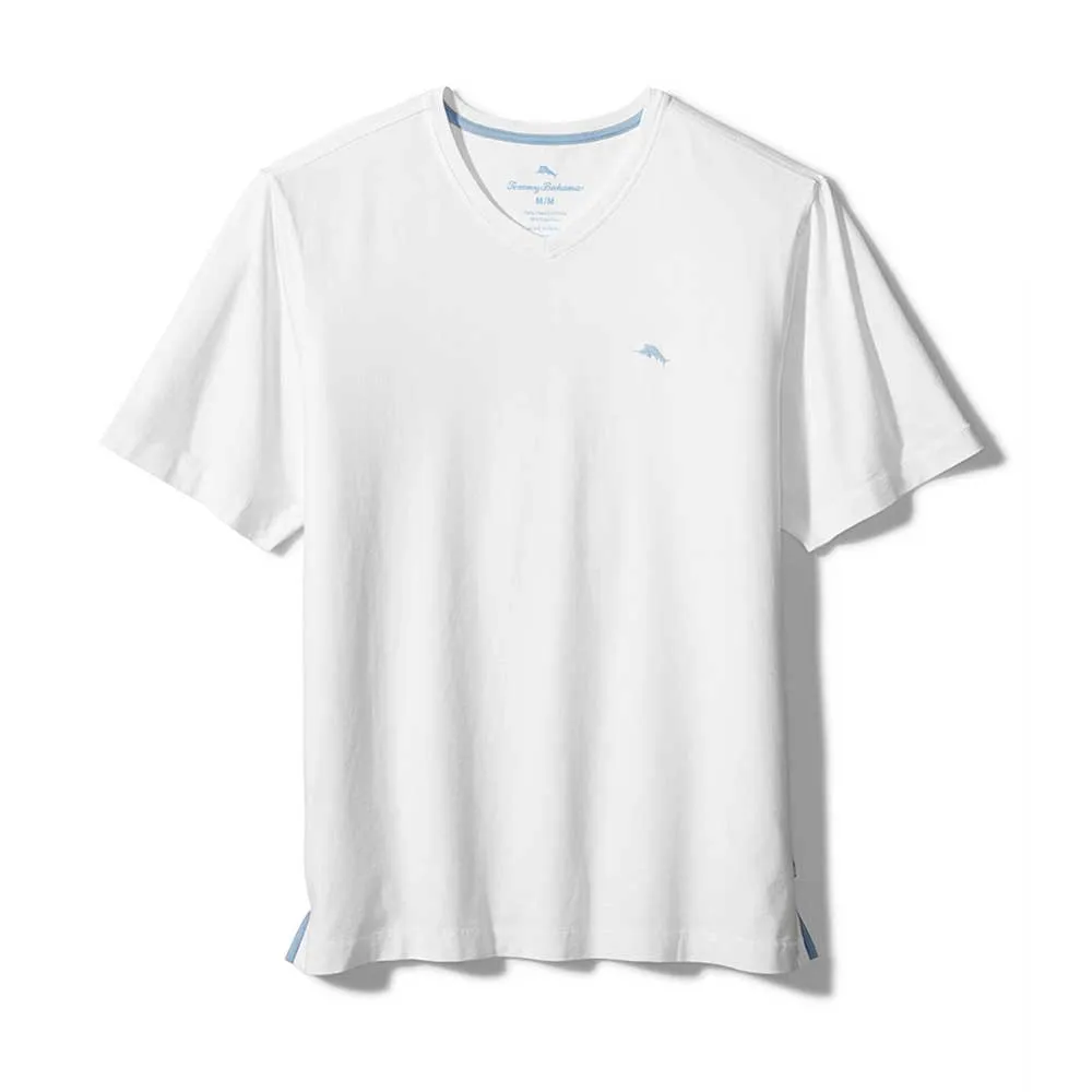 Tommy Bahama New Bali Skyline V-Neck T-Shirt - White Mens Tommy Bahama