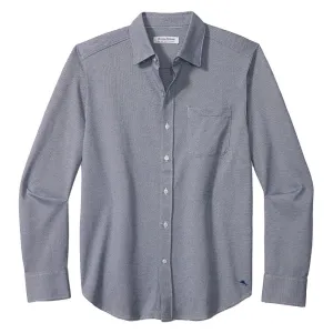 Tommy Bahama New San Lucio Stretch Sport Shirt - Bering Blue Mens Tommy Bahama