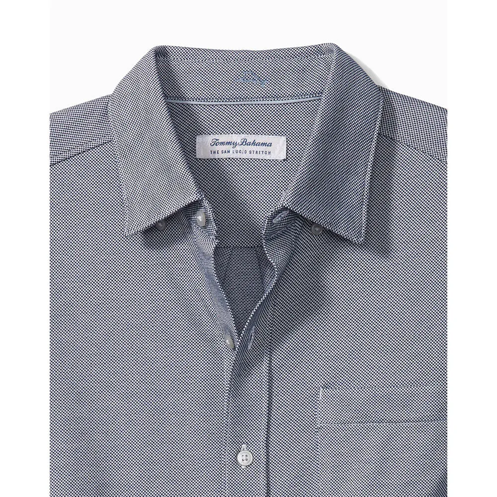 Tommy Bahama New San Lucio Stretch Sport Shirt - Bering Blue Mens Tommy Bahama