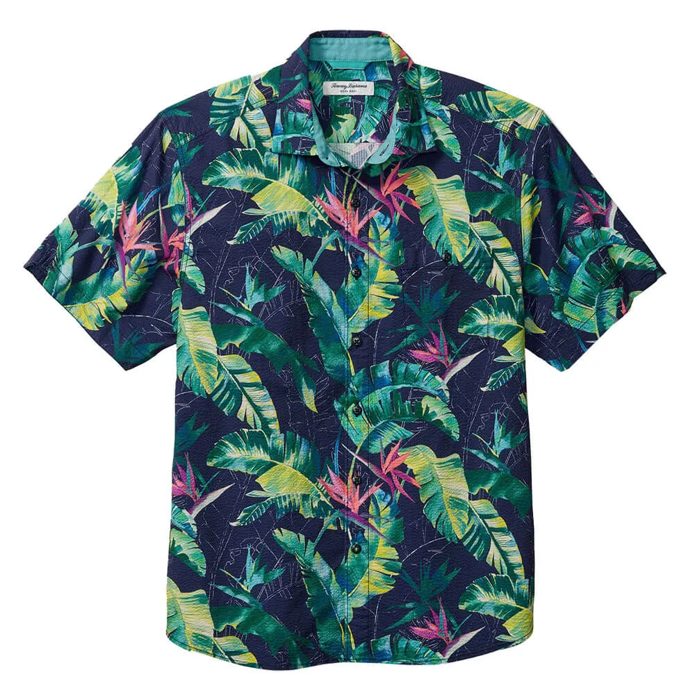 Tommy Bahama Nova Wave Sunnyvale Blooms Camp Shirt - Blue Jean Tommy Bahama Clothing