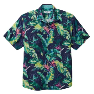 Tommy Bahama Nova Wave Sunnyvale Blooms Camp Shirt - Blue Jean Tommy Bahama Clothing