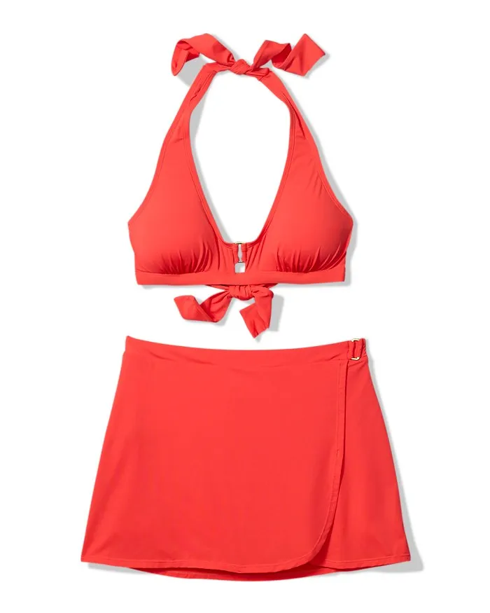 Tommy Bahama Novelty Pearl Halter  Top - Citrus Coral * Tommy Bahama Clothing