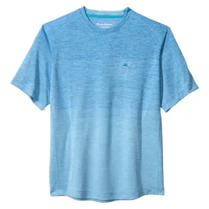 Tommy Bahama Oasis Fade Crew T-Shirt - Banff Blue Mens Tommy Bahama