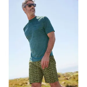 Tommy Bahama Oasis Fade Crew T-Shirt - Dark Channel Blue Mens Tommy Bahama
