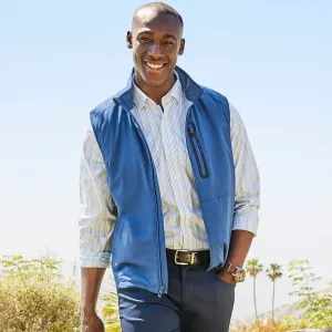 Tommy Bahama Ocean Driver Vest - Bering Blue Tommy Bahama Clothing