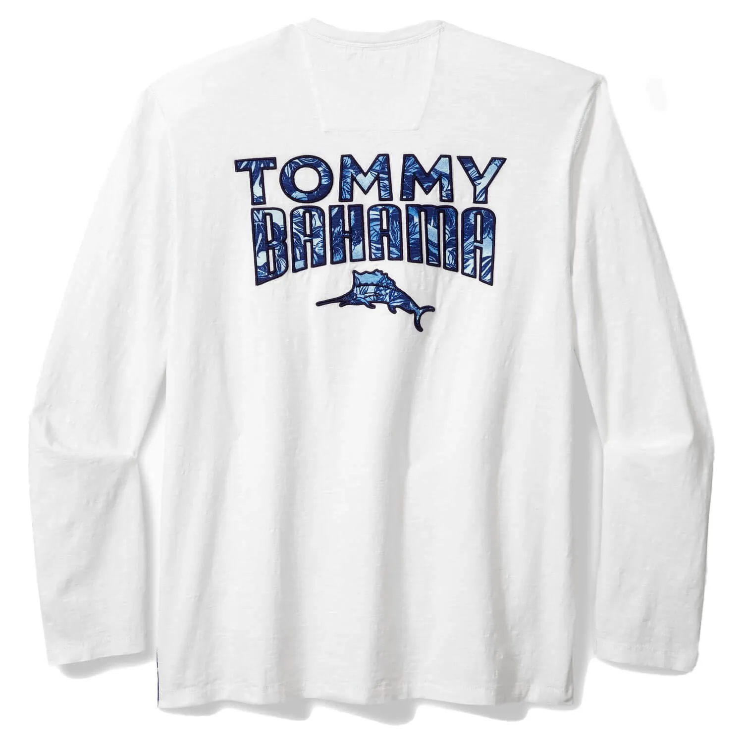 Tommy Bahama Ocean Escape Lux Long Sleeve T-Shirt - White Mens Tommy Bahama
