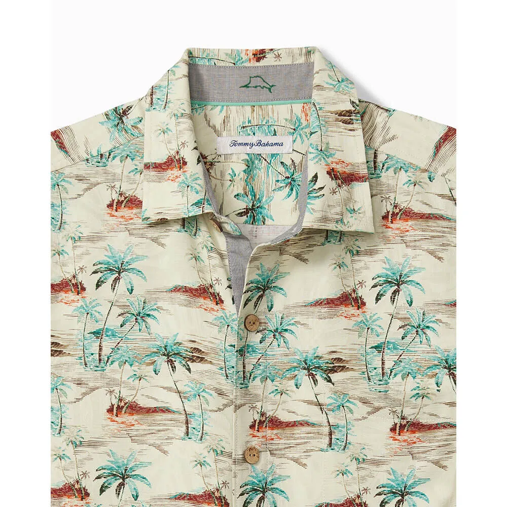 Tommy Bahama Oceanic Oasis Camp Shirt - Vetiver Mens Tommy Bahama