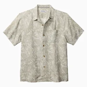Tommy Bahama Palm Haven Camp Shirt - Old Stone Mens Tommy Bahama