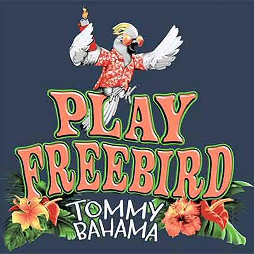 Tommy Bahama Play Freebird T-Shirt - Navy Heather Mens Tommy Bahama
