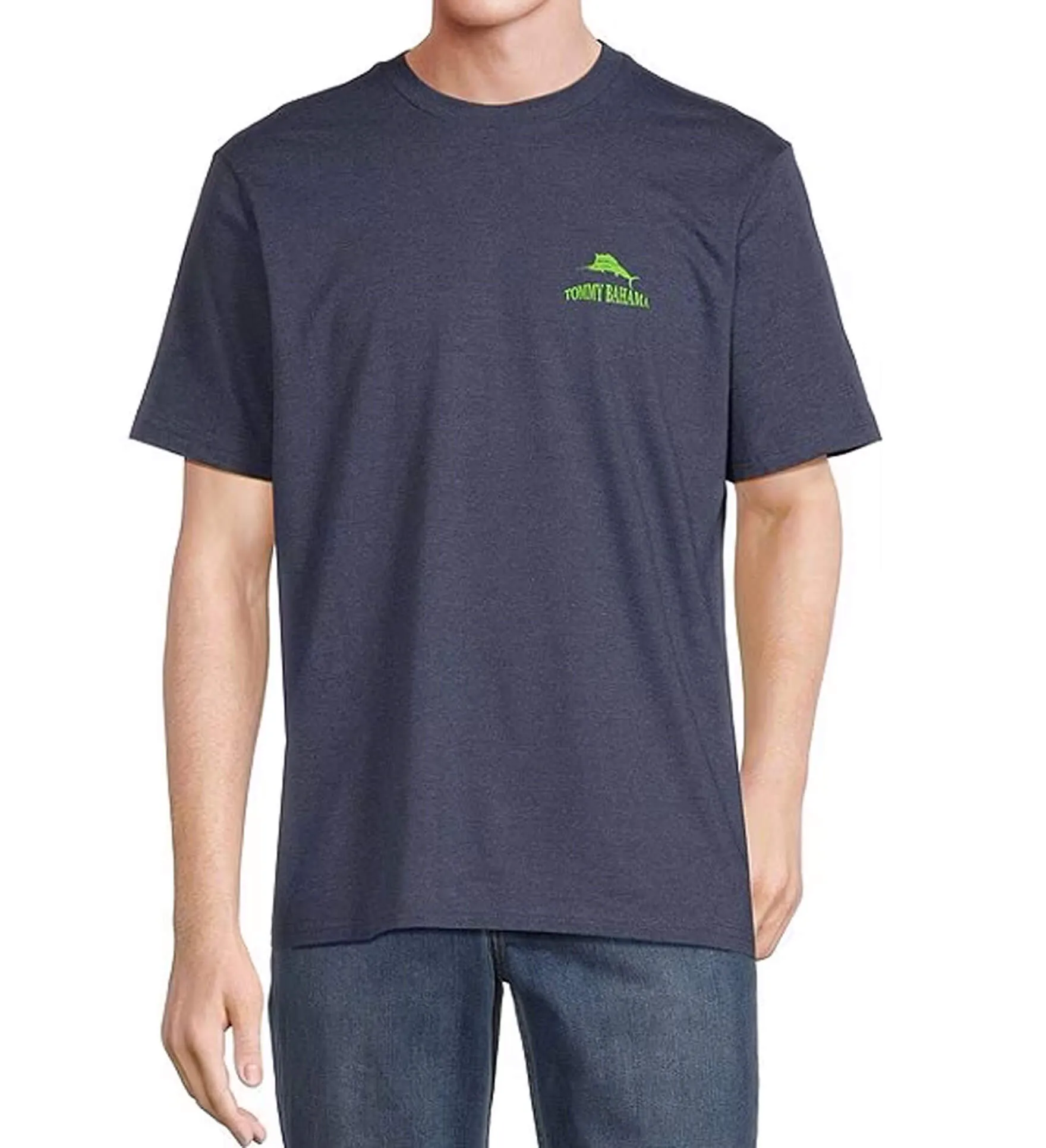 Tommy Bahama Play Freebird T-Shirt - Navy Heather Mens Tommy Bahama