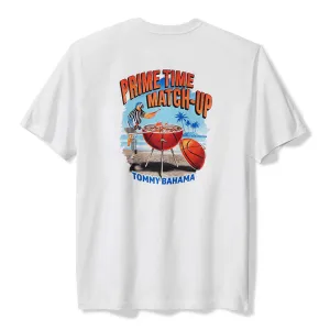 Tommy Bahama Primetime Match Up Pocket Tee T-Shirt - White Mens Tommy Bahama