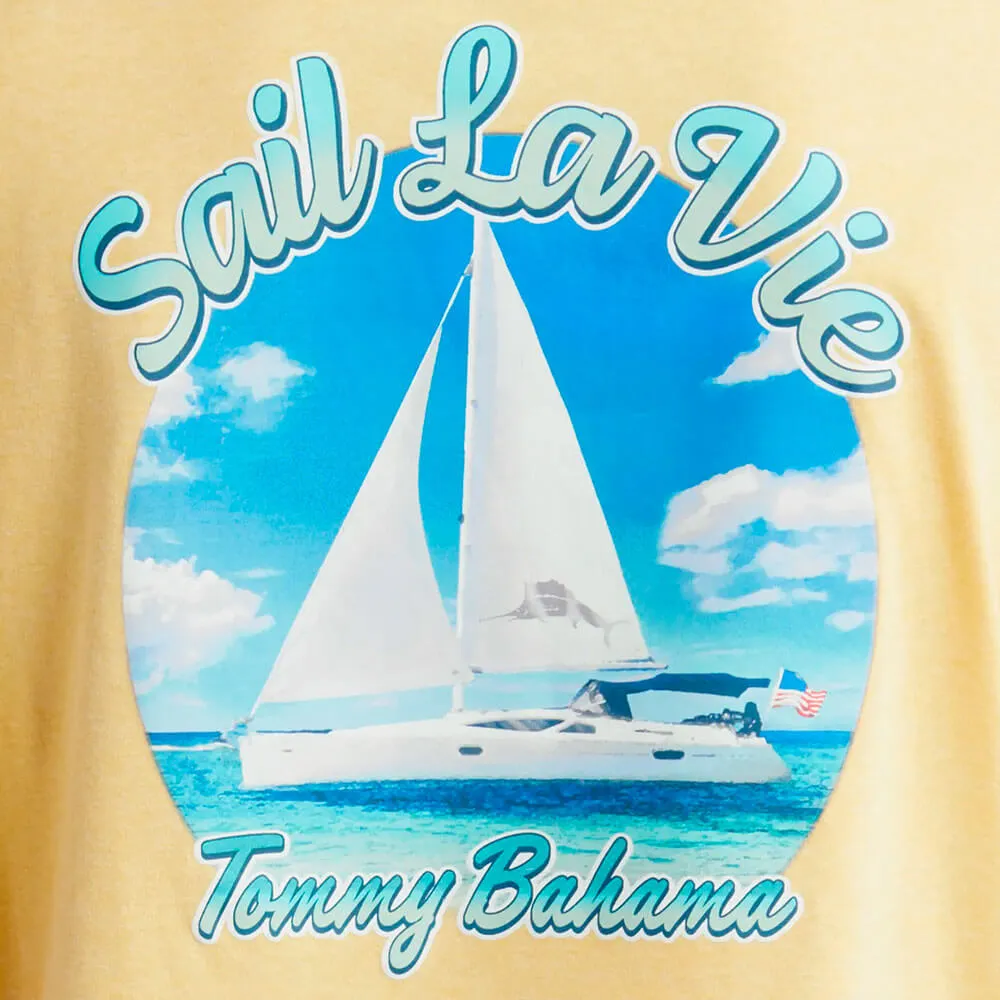 Tommy Bahama Sail La Vie Tee T-Shirt - Angel Fish Heather Mens Tommy Bahama