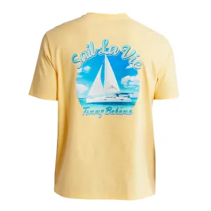 Tommy Bahama Sail La Vie Tee T-Shirt - Angel Fish Heather Mens Tommy Bahama