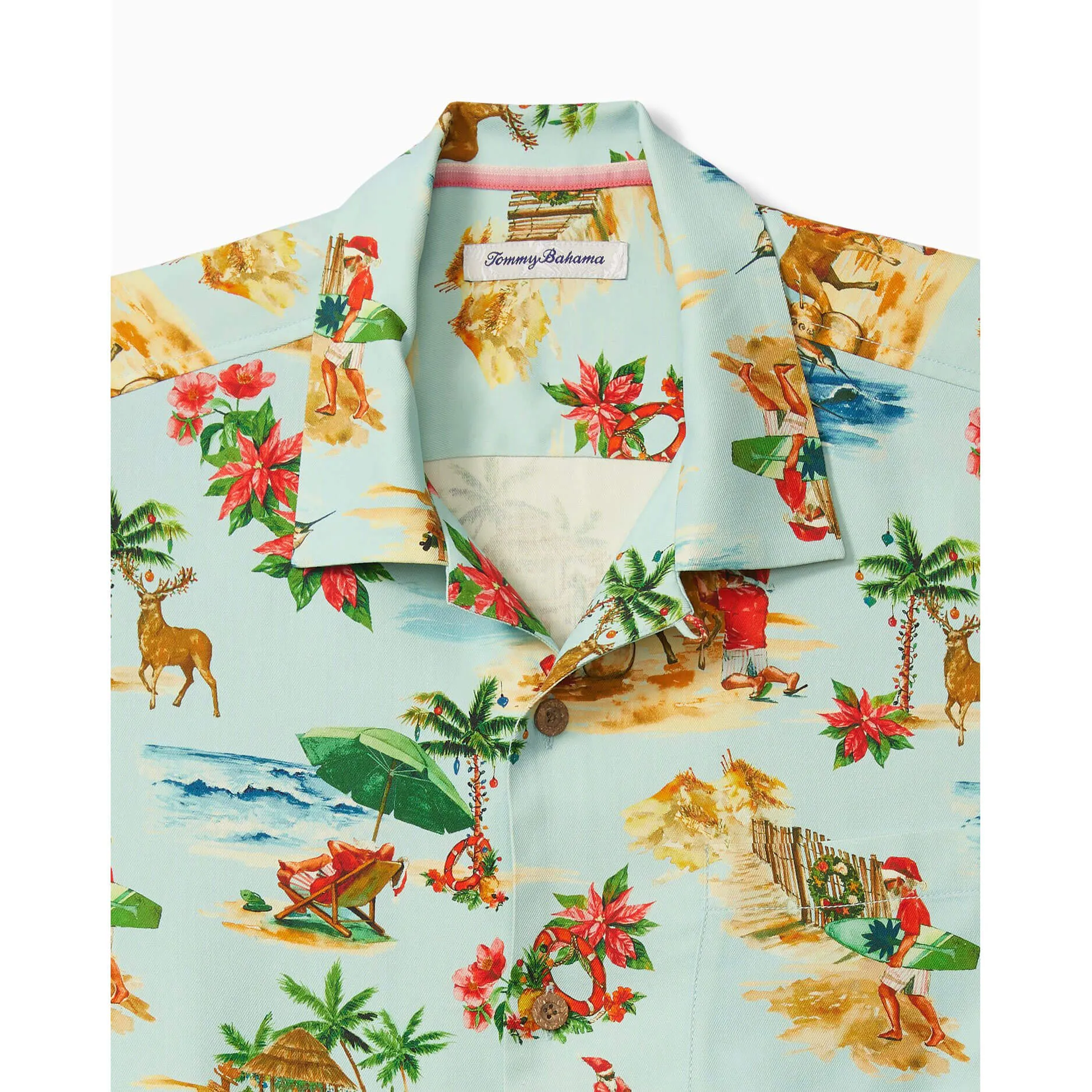 Tommy Bahama Santa Shores Camp Shirt - Light Sky Mens Tommy Bahama