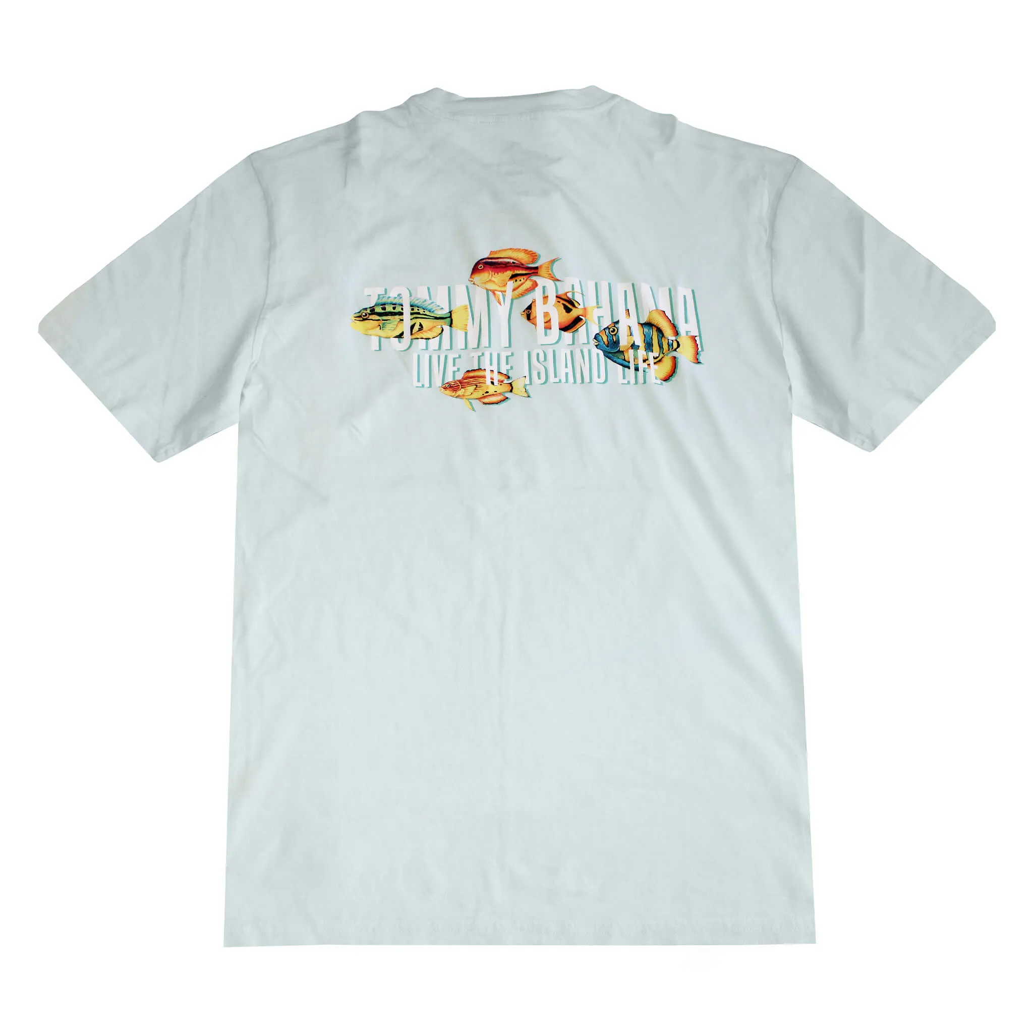 Tommy Bahama Schools Out T-Shirt - Light Caribbean Tile Mens Tommy Bahama