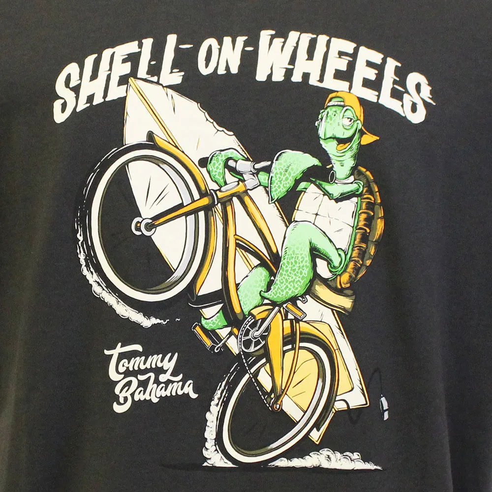 Tommy Bahama Shell On Wheels Tee T-Shirt - Coal Mens Tommy Bahama