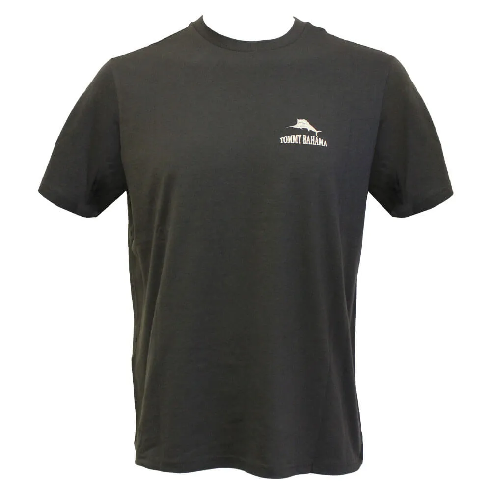 Tommy Bahama Shell On Wheels Tee T-Shirt - Coal Mens Tommy Bahama