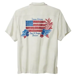 Tommy Bahama Sips And Stripes Forever Camp Shirt - Continental Mens Tommy Bahama