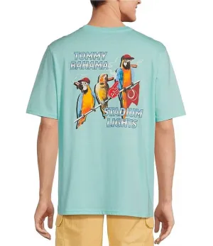 Tommy Bahama Stadium Lights Pocket Tee T-Shirt - Blue Swell Mens Tommy Bahama