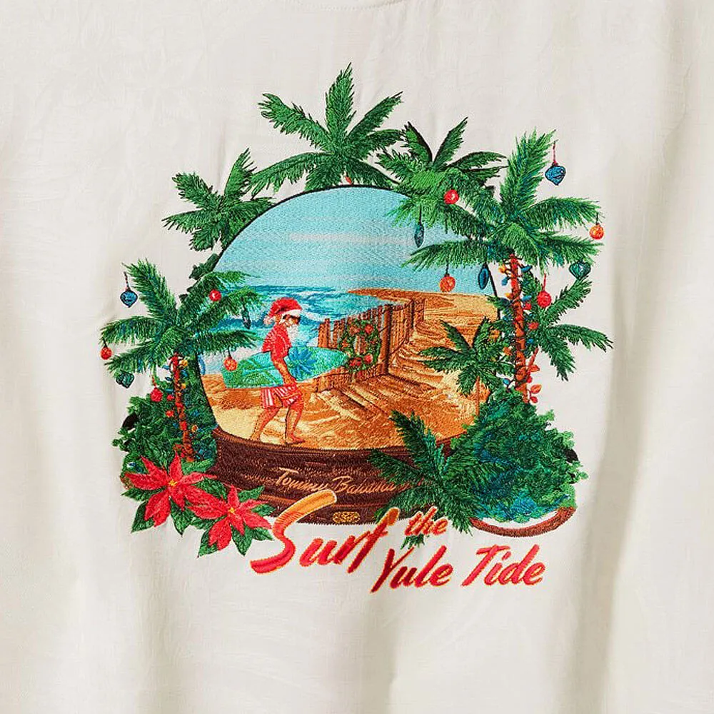Tommy Bahama Surf The Yule Tide Camp Shirt - Continental Mens Tommy Bahama