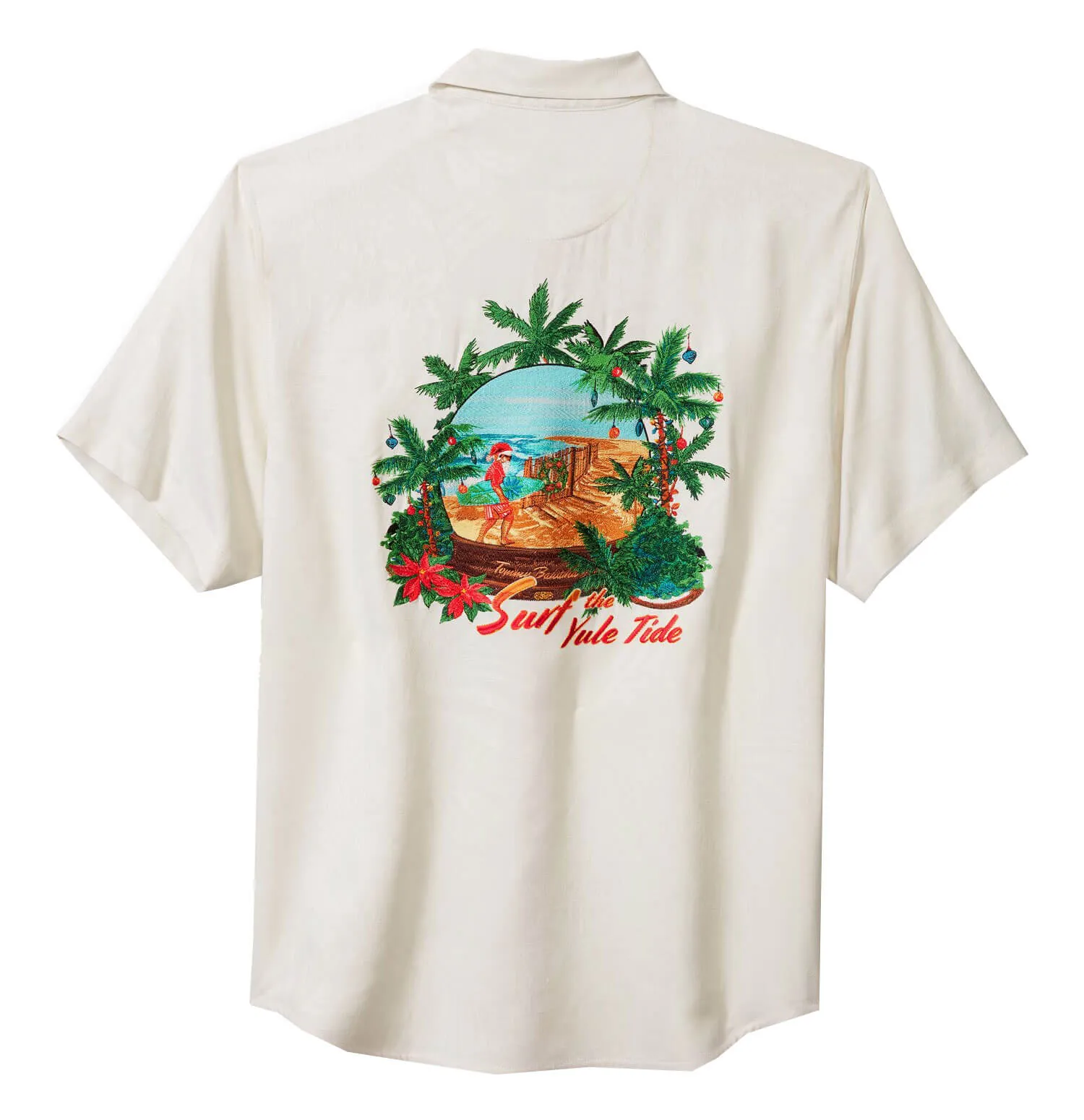 Tommy Bahama Surf The Yule Tide Camp Shirt - Continental Mens Tommy Bahama