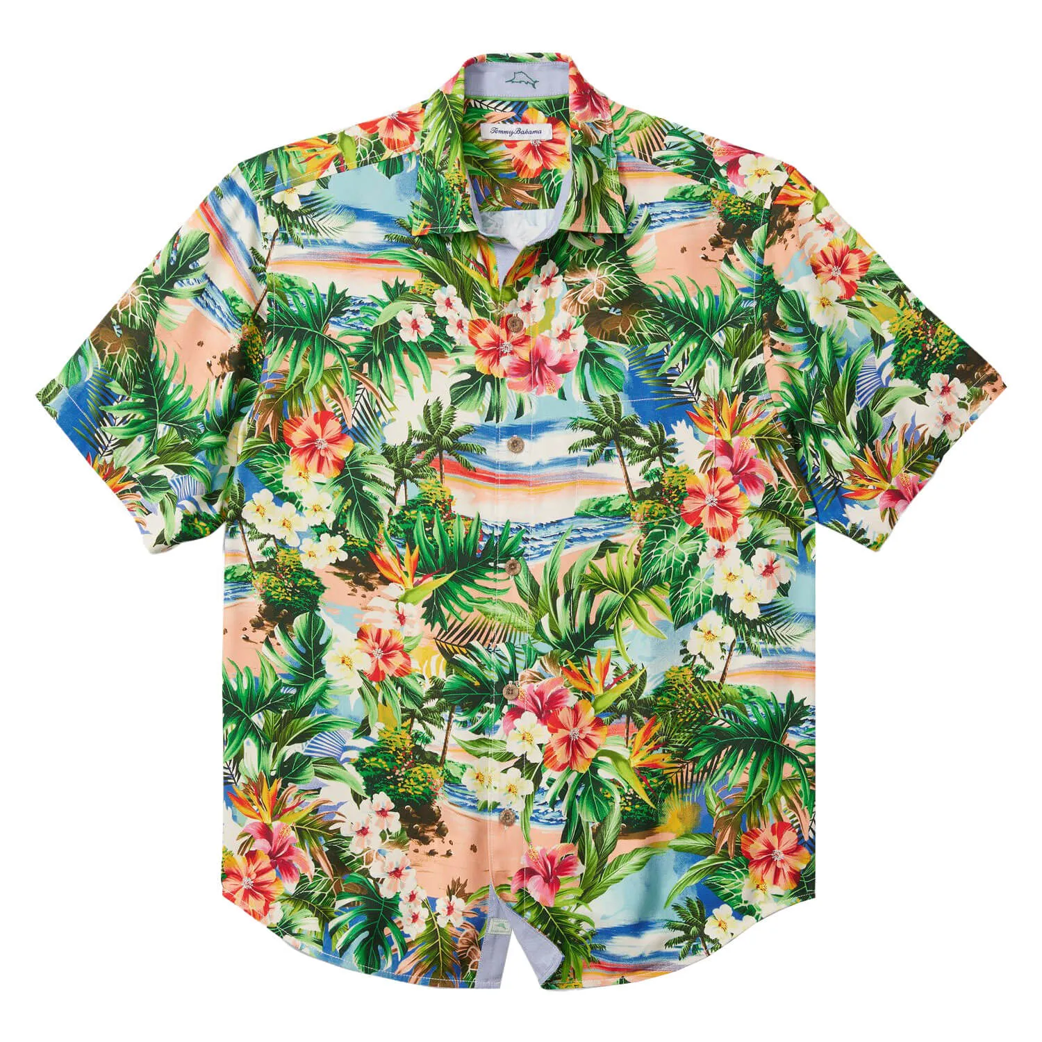 Tommy Bahama Surfside Sounds Camp Shirt - Continental Mens Tommy Bahama