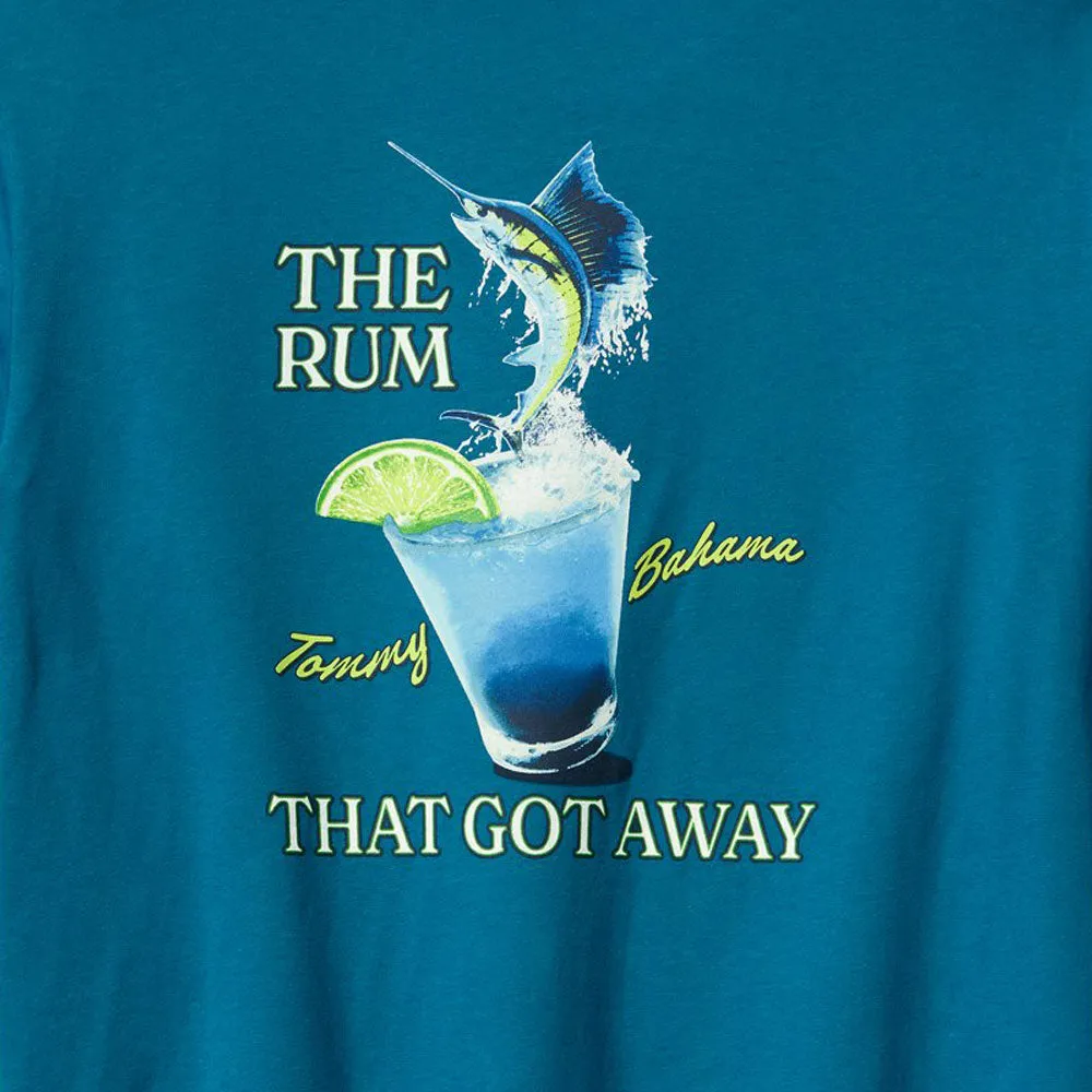 Tommy Bahama The Rum That Got Away T-Shirt - Blue Allure Mens Tommy Bahama