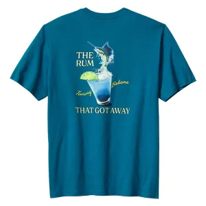 Tommy Bahama The Rum That Got Away T-Shirt - Blue Allure Mens Tommy Bahama