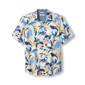 Tommy Bahama Tortola Aqua Isles Camp Shirt - Turq Cabbage Mens Tommy Bahama
