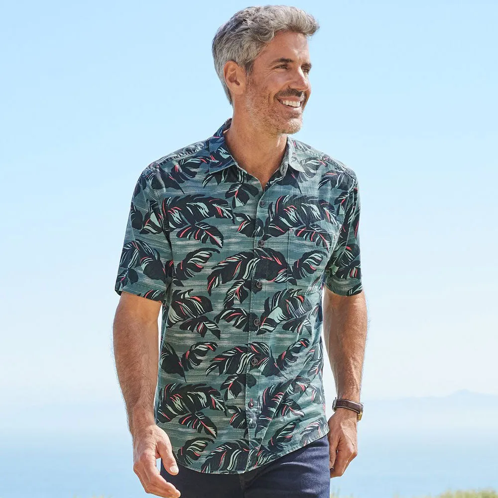 Tommy Bahama Tortola Verde Fronds Camp Shirt - Seven Seas Tommy Bahama Clothing